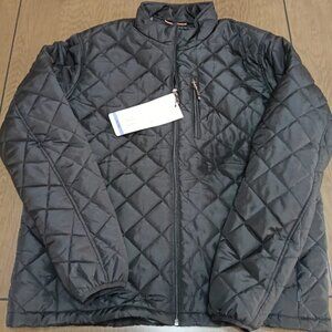 Hawke & Co Heater Technology Puffer Jacket HDN570HT Drk Htr Black Men's Size XL